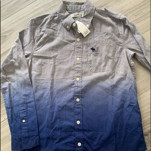 New Long Sleeve Boy Shirt - Abercrombie